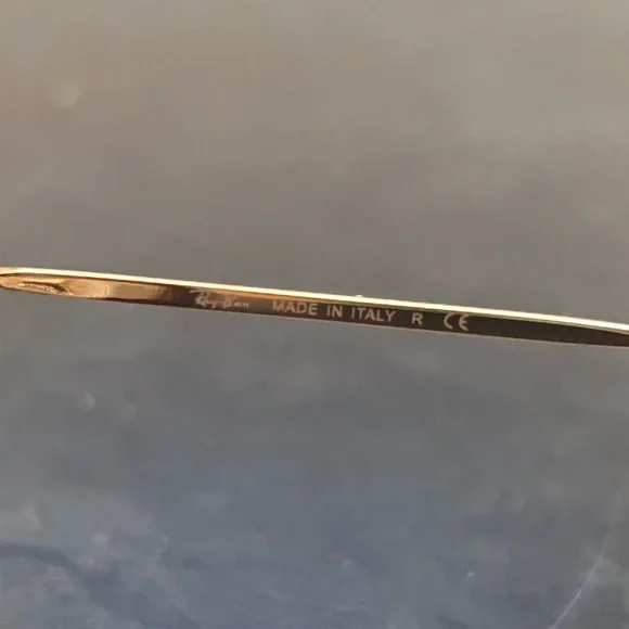 Ray-Ban Round Double Bridge RB3647 001/70 Gold - Picture 5 of 7